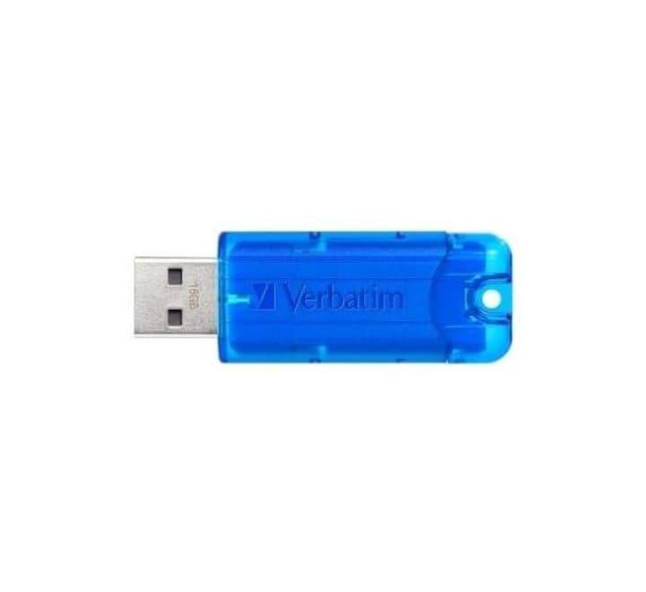 Verbatim PinStripe USB 3.0 Flash Drive 32GB (Blue), USB Flash Drives, Verbatim - ICT.com.mm