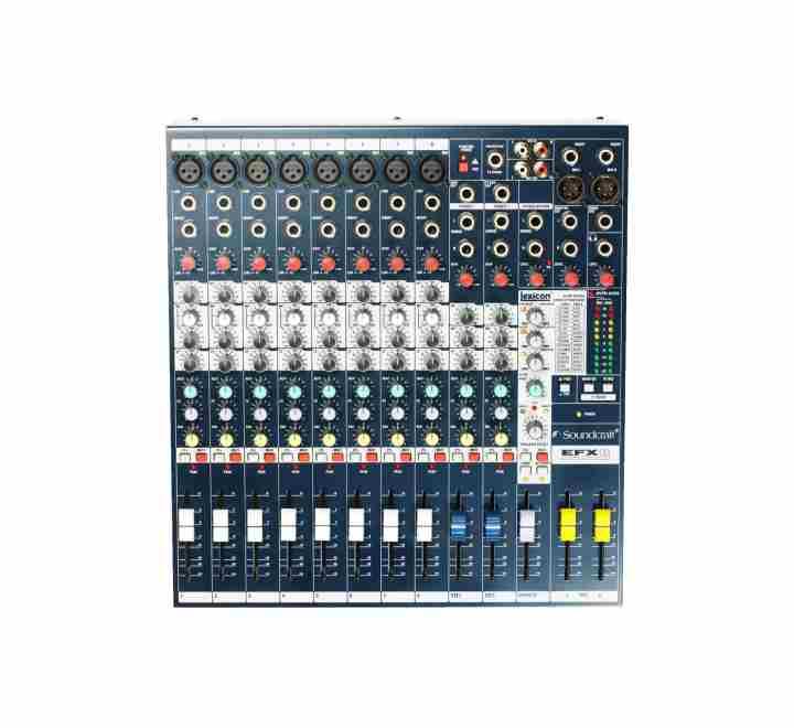 Soundcraft EFX8 8-Channel Mixer With Built In Lexicon, Studio Recording Equipment, Soundcraft - ICT.com.mm