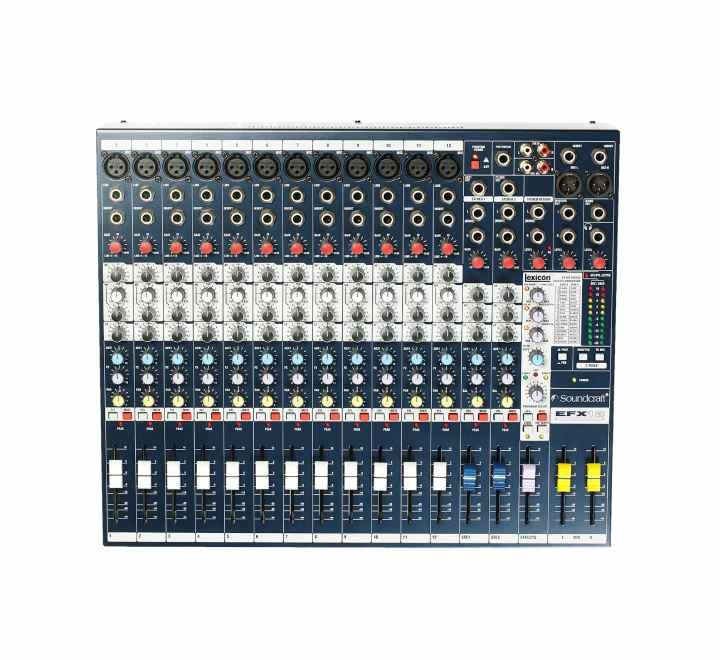 Soundcraft EFX12 12-Channel Mixer With Built-In Effect, Studio Recording Equipment, Soundcraft - ICT.com.mm