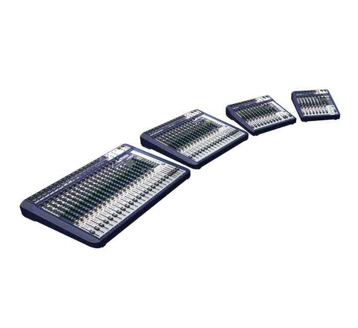 Soundcraft Signature 16 Channel Compact Analogue Mixer, Studio Recording Equipment, Soundcraft - ICT.com.mm