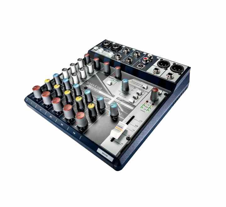 Soundcraft Notepad-8FX Small-Format Analog Mixer, Studio Recording Equipment, Soundcraft - ICT.com.mm