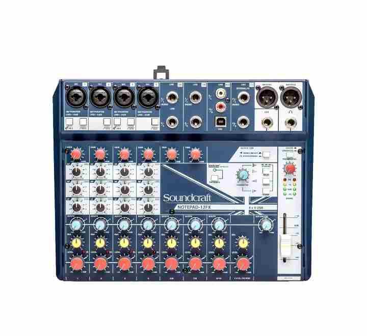 Soundcraft Notepad-12FX Small-Format Analog Mixer, Studio Recording Equipment, Soundcraft - ICT.com.mm