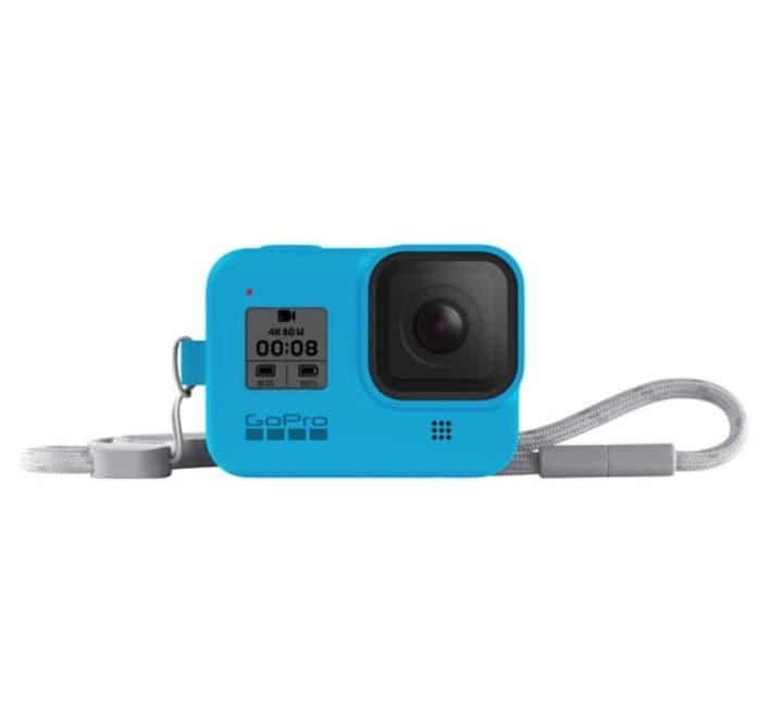 GoPro HERO8 Black Sleeve And Lanyard (Bluebird), Camera Accessories, GoPro - ICT.com.mm