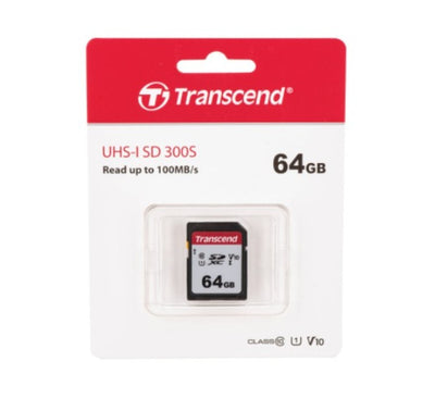 Transcend 64GB 300S UHS-I SDXC Memory Card