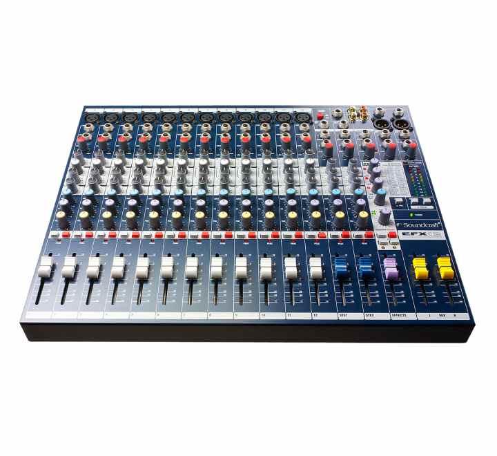 Soundcraft EFX12 12-Channel Mixer With Built-In Effect, Studio Recording Equipment, Soundcraft - ICT.com.mm