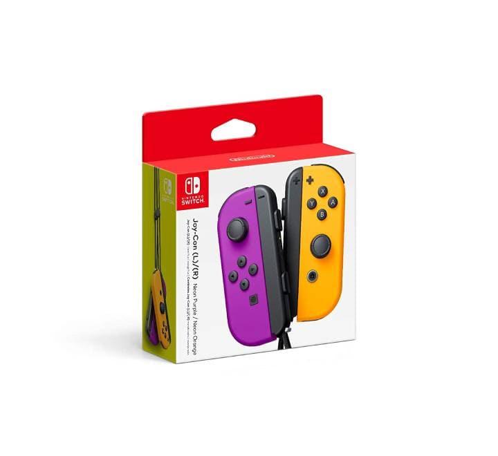 Nintendo Joy-Con Controllers (Left/Neon Purple + Right/Neon Orange), Gaming Controllers, Nintendo - ICT.com.mm