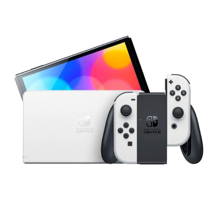 Nintendo Switch (OLED Model) with White Joy-Con, Nintendo Systems, Nintendo - ICT.com.mm