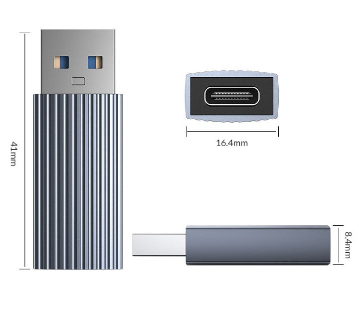 Orico USB3.1 to Type-C Adapter (Gray), Wireless Adapters, Orico - ICT.com.mm