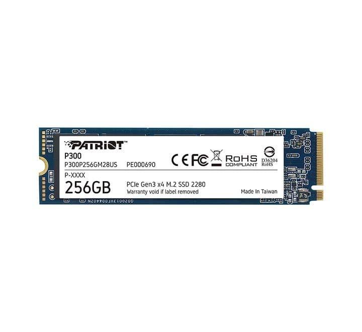 Patriot P300 M.2 PCIe SSD 256GB, Internal SSDs, Patriot - ICT.com.mm