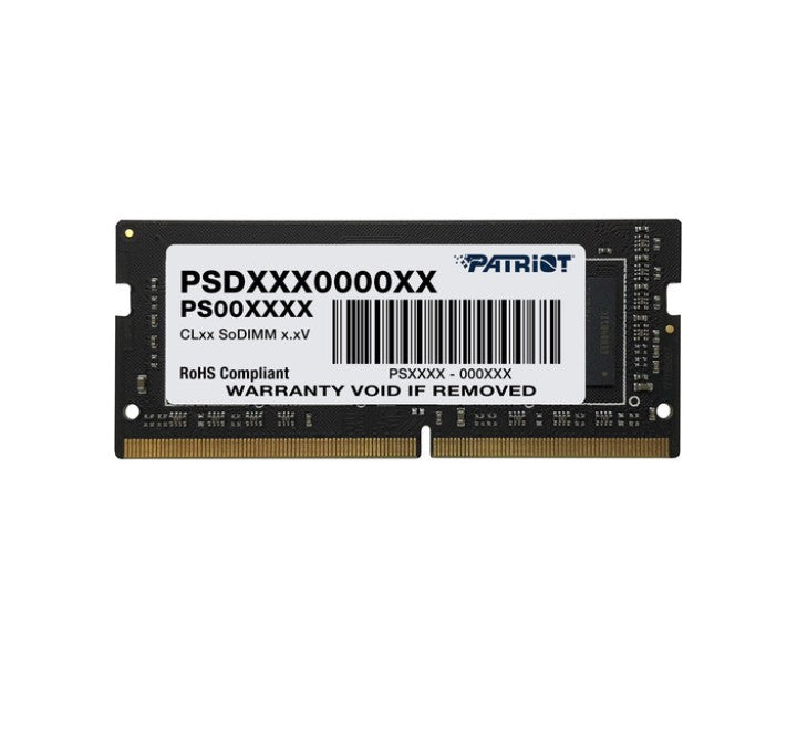 Patriot 16GB DDR4 3200 MHz Notebook Memory (PSD416G32002S), Laptop Memory, Patriot - ICT.com.mm