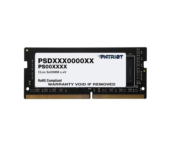 Patriot 8GB DDR4 3200MHz Notebook Memory (PSD48G320081S), Laptop Memory, Patriot - ICT.com.mm