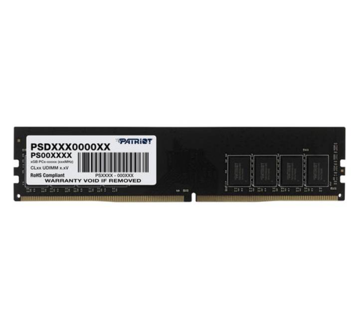 Patriot 8GB Signature DDR4 3200MHz Single UDIMM Memory Module (PSD48G320081), Desktop Memory, Patriot - ICT.com.mm