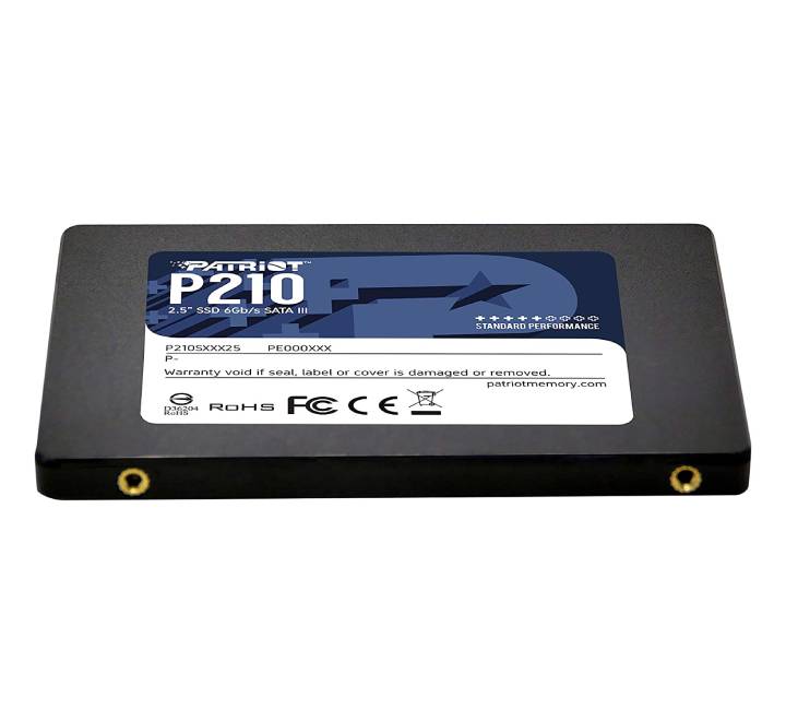 Patriot P210 2.5-Inch Internal SSD 512GB (Black), Internal SSDs, Patriot - ICT.com.mm
