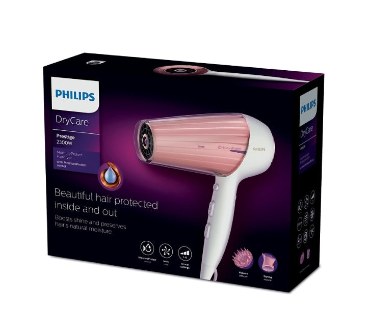 Philips Moisture Protect Hairdryer HP8281/00, Hair Care, PHILIPS - ICT.com.mm