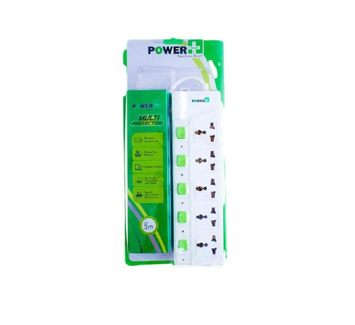 Power Plus Socket Extension PP500I3M, Power Boards, Power Plus - ICT.com.mm