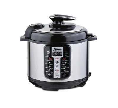 Powerpac PPC511 Electric Pressure Cooker 5L, Rice & Pressure Cookers, PowerPac - ICT.com.mm