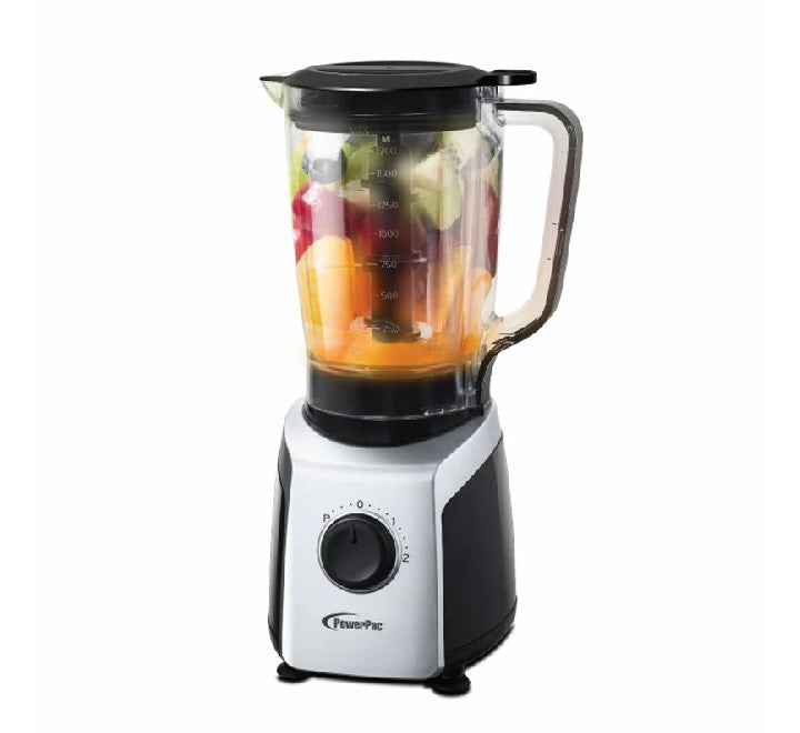 Powerpac Professional High Power Blender with 6 Stainless Steel Blades (PPBL600), Blenders, PowerPac - ICT.com.mm