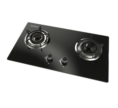 Prato 2 Burner Glass Surface Gas Hob (PRT-KHB752GTG1), Gas & Electric Cookers, Prato - ICT.com.mm