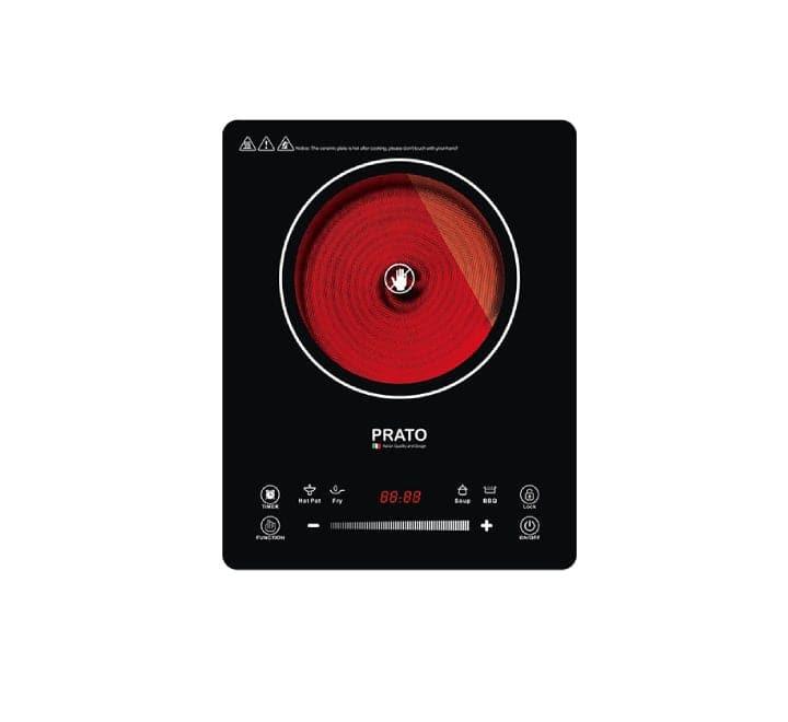 Prato Infrared Cooker (PRT-KHB291CTT3), Gas & Electric Cookers, Prato - ICT.com.mm