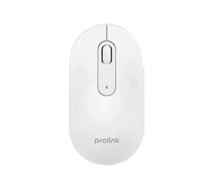 Prolink GM-2001 Wireless Silent Mouse (White), Mice, PROLiNK - ICT.com.mm