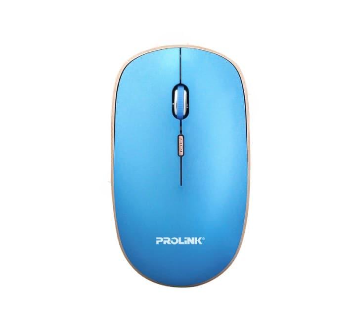 Prolink Wireless Optical Mouse PMW6006 (Blue/Gold) - ICT.com.mm