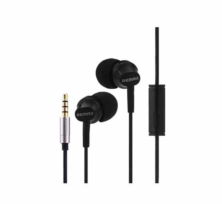 REMAX Earphone RM-501 (Black), In-ear Headphones, Remax - ICT.com.mm
