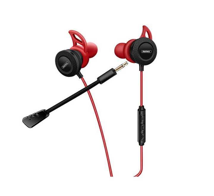 REMAX RM-712 Gaming Earphone (Black+Red), Gaming Headsets, Remax - ICT.com.mm