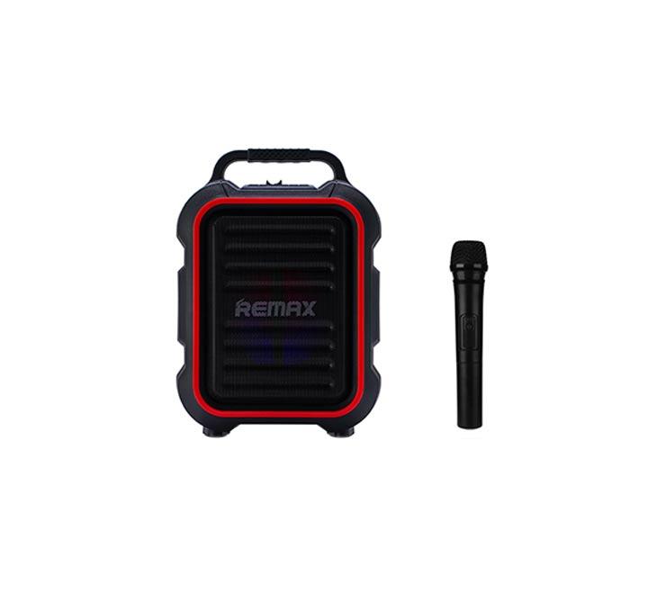 REMAX Song K Outdoor Portable Bluetooth Speaker RB-X3 (Black+Red), Portable Speakers, Remax - ICT.com.mm