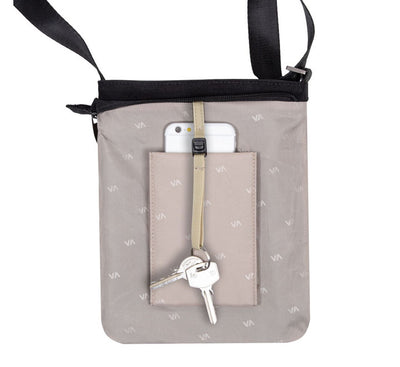Rivacase CARDIFF 8509 Black Canvas Crossbody bag, Classic & Life Style Bags, Rivacase - ICT.com.mm