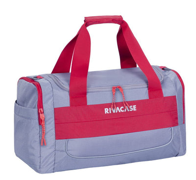 Rivacase MERCANTOUR 5235 Grey/Red 30L Duffel bag (Gym Bag), Classic & Life Style Bags, Rivacase - ICT.com.mm