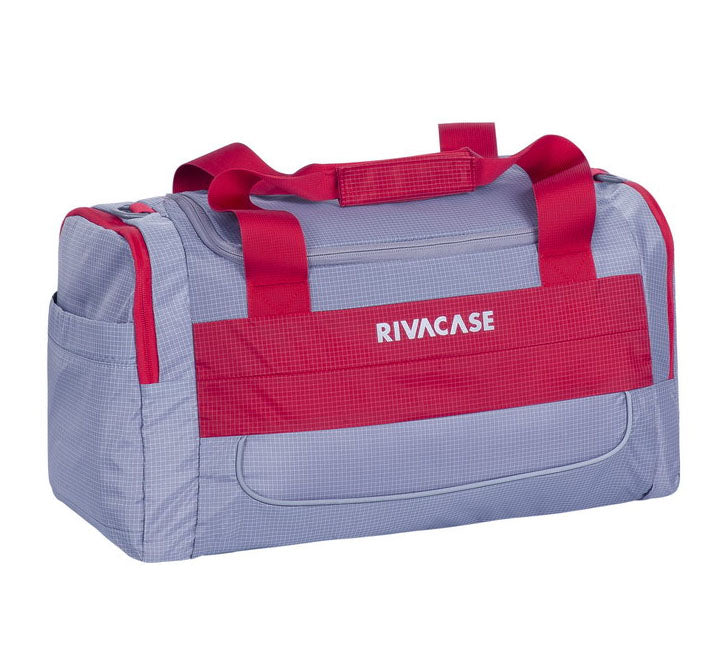 Rivacase MERCANTOUR 5235 Grey/Red 30L Duffel bag (Gym Bag), Classic & Life Style Bags, Rivacase - ICT.com.mm