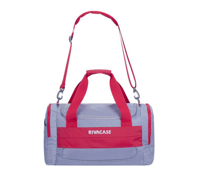 Rivacase MERCANTOUR 5235 Grey/Red 30L Duffel bag (Gym Bag), Classic & Life Style Bags, Rivacase - ICT.com.mm