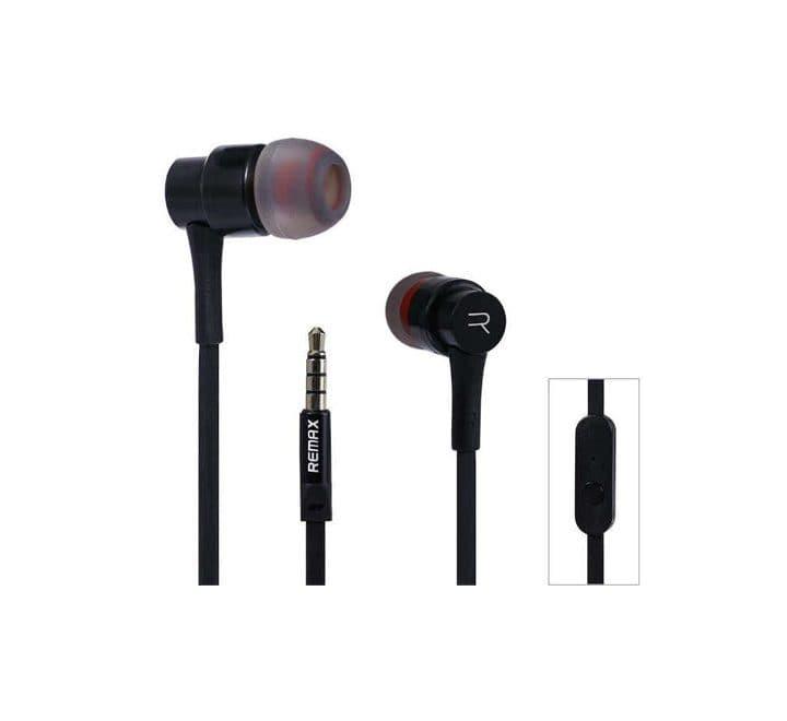 REMAX RM-535 Earphone (Black), In-ear Headphones, Remax - ICT.com.mm