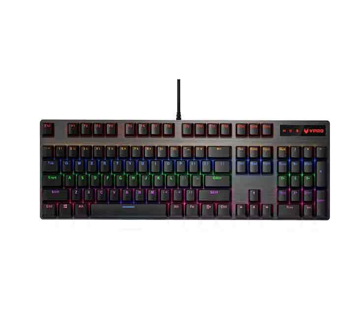 Rapoo V500 Pro Mechanical Keyboard (Black), Keyboards, RAPOO - ICT.com.mm
