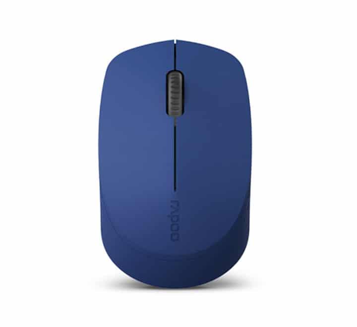 Rapoo M100 Silent Multi-Mode Wireless Mouse (Blue), Mice, RAPOO - ICT.com.mm