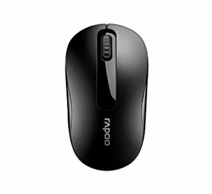 Rapoo Wireless Optical Mouse M10 Plus (Black), Mice, RAPOO - ICT.com.mm