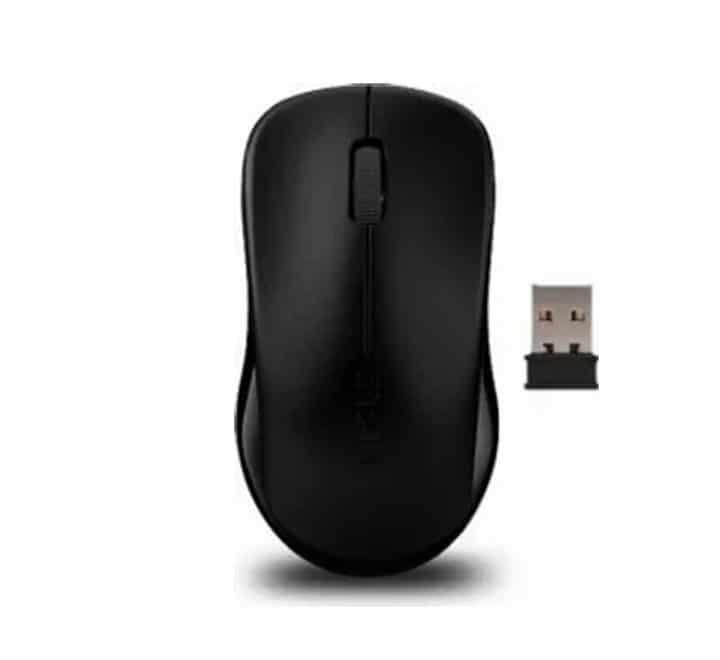 Rapoo Wireless Optical Mouse M1620 (Black), Mice, RAPOO - ICT.com.mm