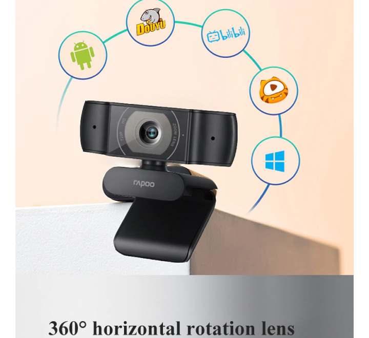 Rapoo C200 720p HD Wide-Angle Webcam, Webcams, RAPOO - ICT.com.mm