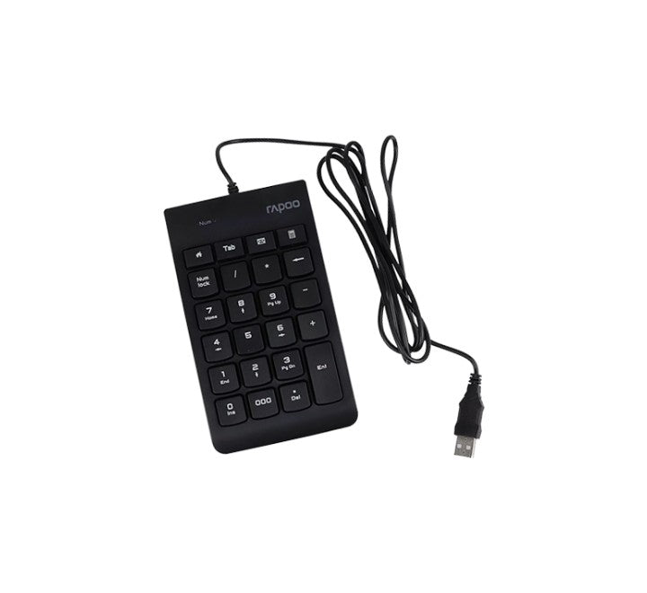 Rapoo K10 Wired Numeric Keypad (Black) – ICT.com.mm