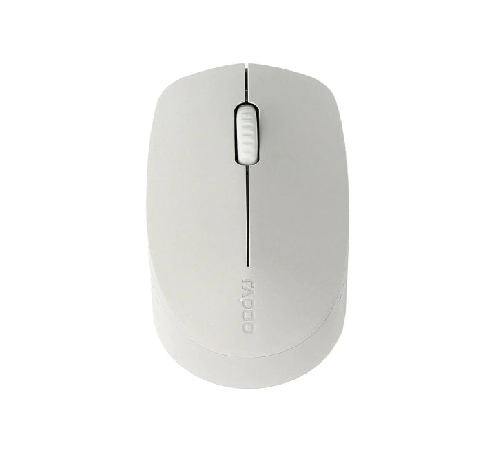 Rapoo M100 Silent Multi-Mode Wireless Mouse (Gray), Mice, RAPOO - ICT.com.mm
