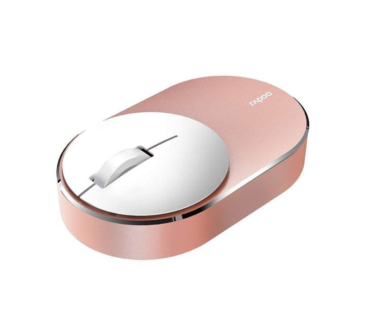 Rapoo M600 Multi-Mode Silent Wireless Mouse (Rose Gold), Mice, RAPOO - ICT.com.mm