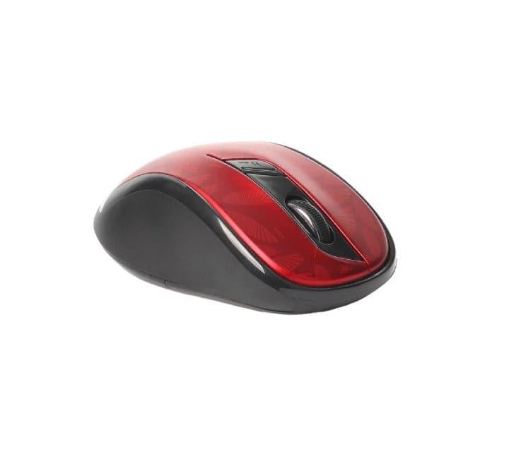 Rapoo Multi-mode Wireless Optical Fabric Mouse M500 Silent (Red), Mice, RAPOO - ICT.com.mm