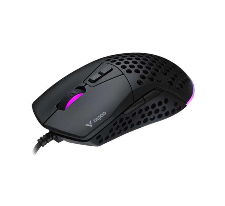 Rapoo V360 6200 DPI Wired Gaming Mouse (Black), Gaming Mice, RAPOO - ICT.com.mm