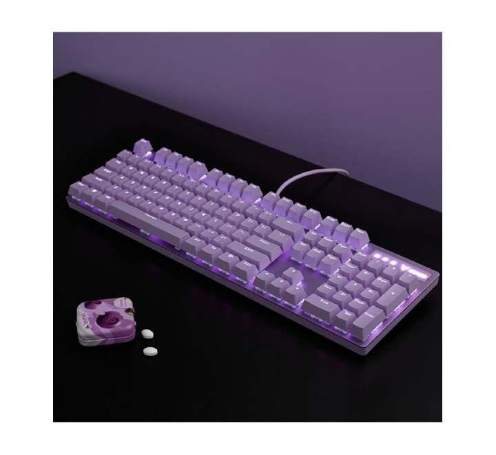 Rapoo V500 Pro Mechanical Keyboard (Purple), Keyboards, RAPOO - ICT.com.mm
