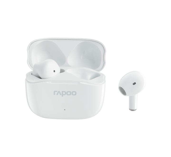 Rapoo i200 TWS Earbuds (White), Earbuds, RAPOO - ICT.com.mm