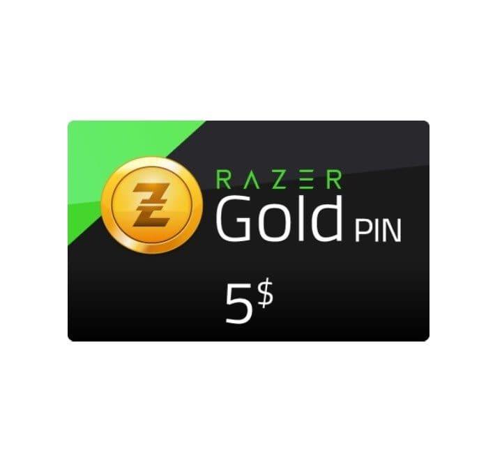 Razer Gold PIN $5 USD (US), Gaming Gift Cards, Razer - ICT.com.mm