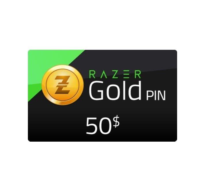 Razer Gold PIN $50 USD (US), Gaming Gift Cards, Razer - ICT.com.mm