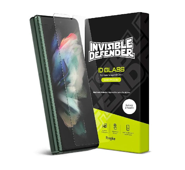 Ringke Cover Display Glass Screen Protector for Samsung Galaxy Z Fold 3, Mobile Accessories, Ringke - ICT.com.mm