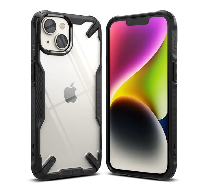 Ringke Fusion X Case for iPhone 14 Plus (Black), Apple Cases & Covers, Ringke - ICT.com.mm