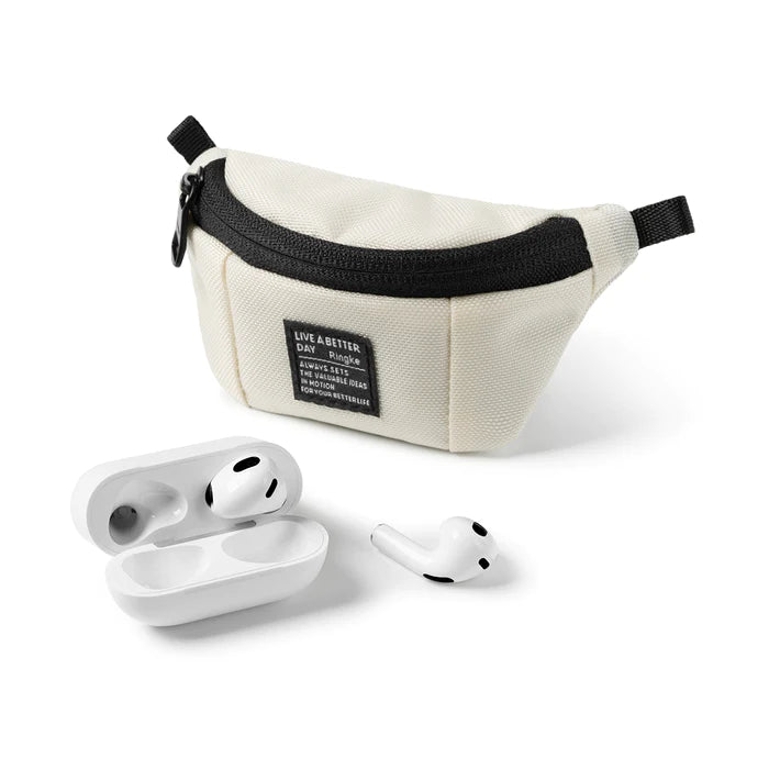 Ringke Mini Pouch Sling Bag (Ivory), Backpacks, Sleeves & Cases, Ringke - ICT.com.mm